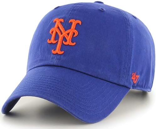 Amazon.com : '47 New York Mets MVP Hat Cap Royal/Orange/White